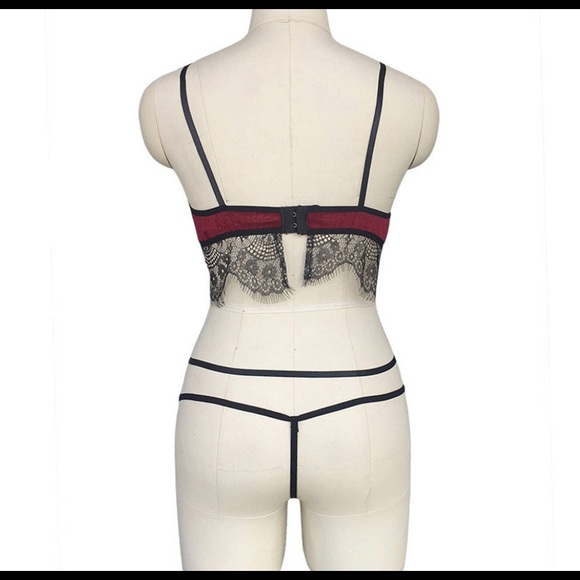 Women Fashion G-String Bra & Brief - Picture 3 of 6